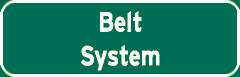 Belt System sign